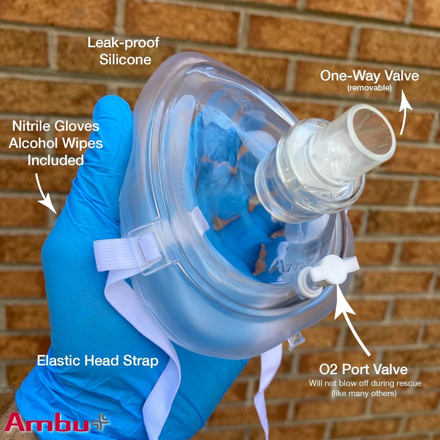 Ambu Res-Cue CPR Mask Kit