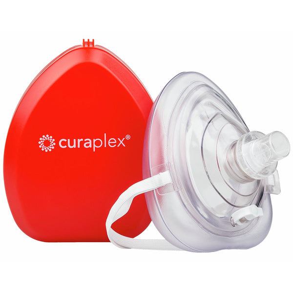 Curaplex CPR Pocket Mask w/02 Inlet
